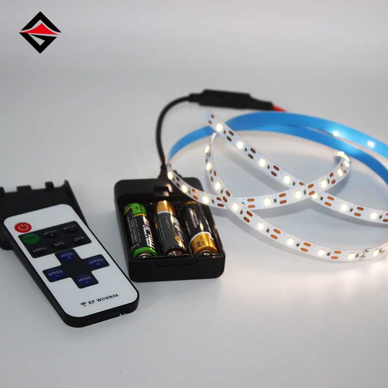 Hot Selling 5V USB Battery Box Set LED Lys Strip med fjernbetjening